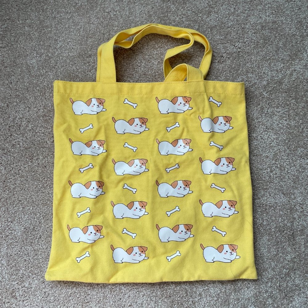 Yesstyle Dog and Bone Tote Bag